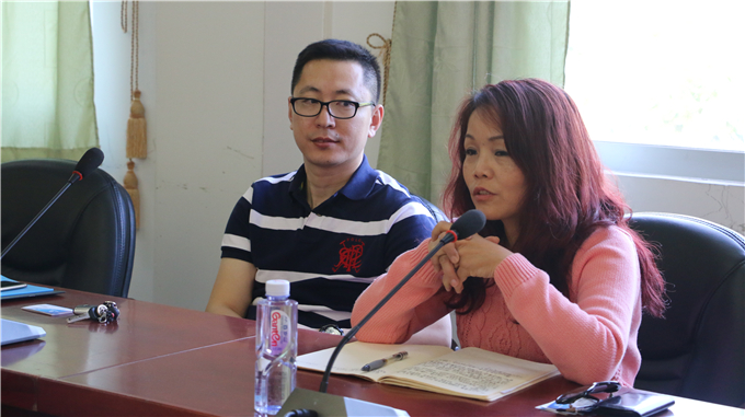 广州大学纺织服装学院党委书记麦清华讲话