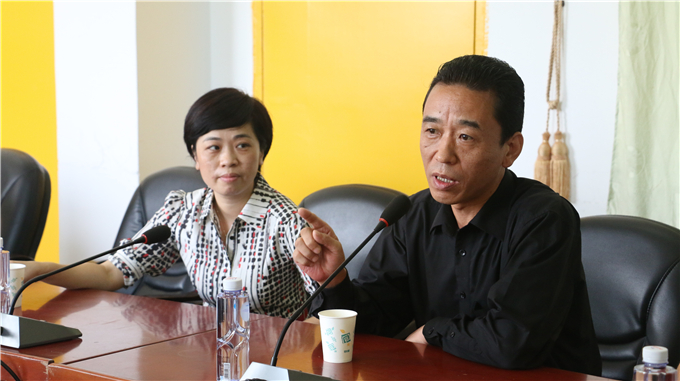 学院副院长魏跃进讲话