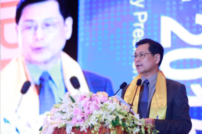 陈云贤期待本次论坛加强各高校相互了解