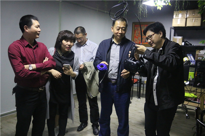 参观VR建模中心