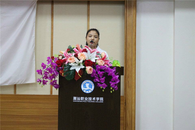 运动员代表发言