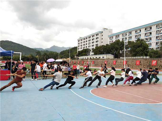 激烈的比赛现场